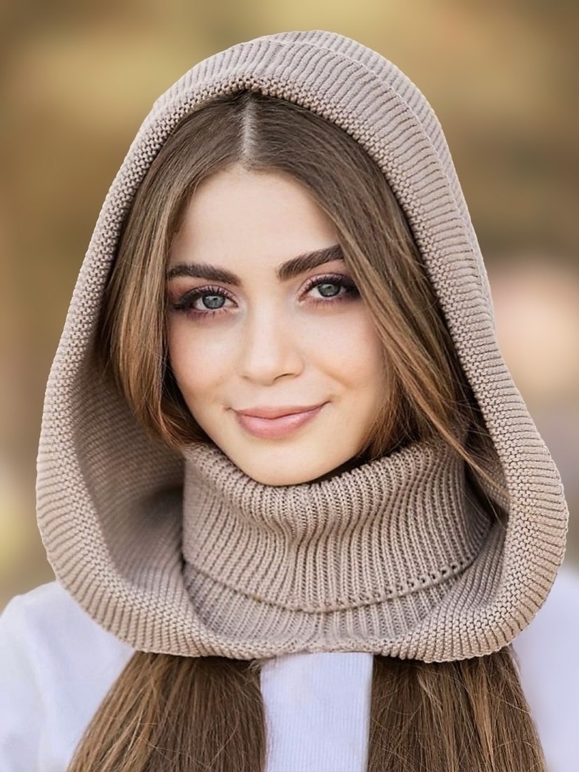 IMG_2335 کلاه بافت یقه اسکی - تصویر 1
